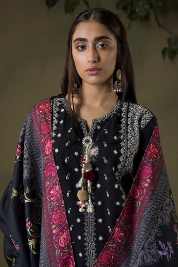 Embroidered Shirt Shalwar Shawl - WUW25E30238