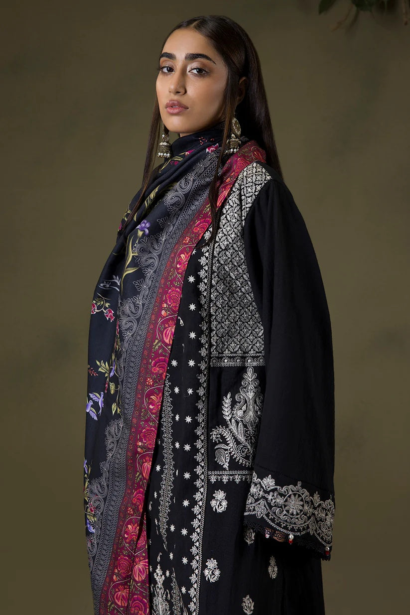 Embroidered Shirt Shalwar Shawl - WUW25E30238