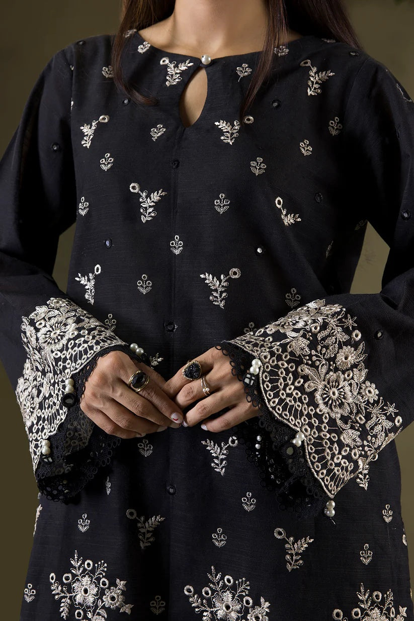 Embroidered Shirt Shalwar Shawl - WUW25E30239