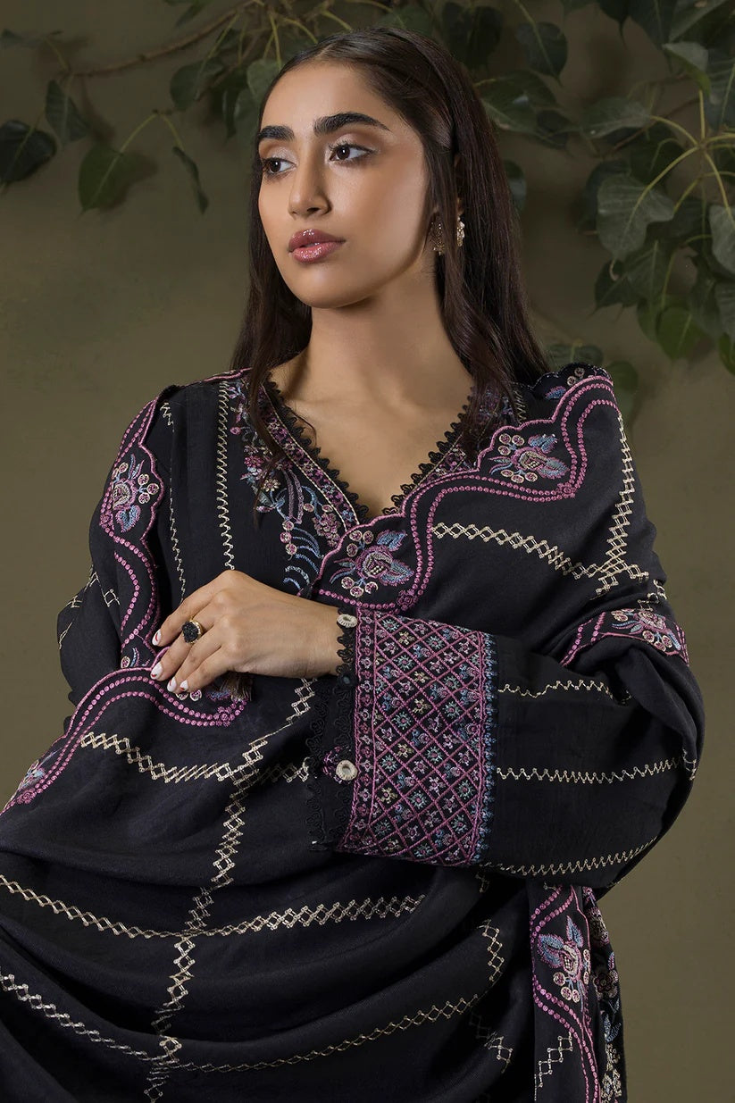 Embroidered Shirt Shalwar Shawl WUW25E30244