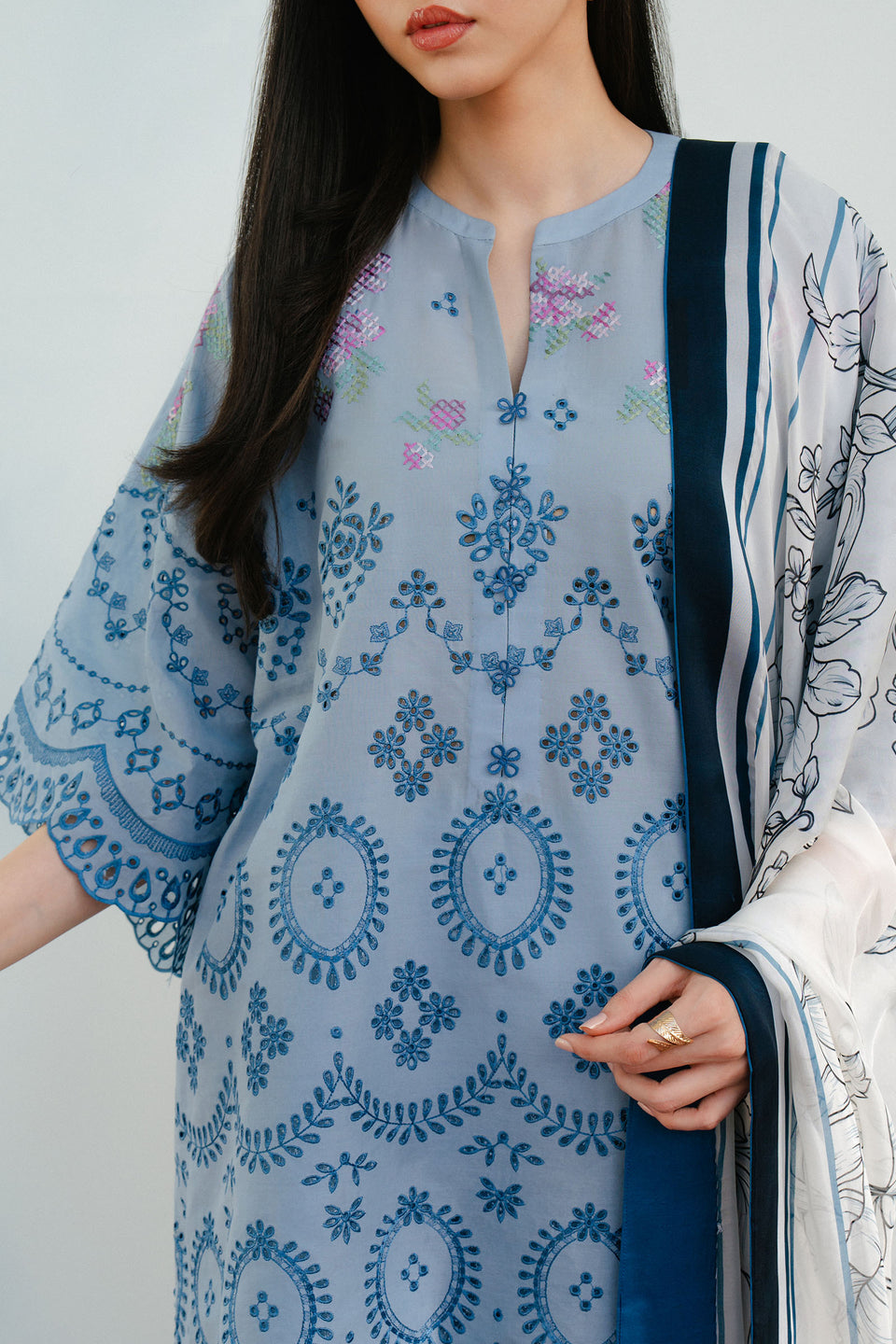 Coco by Zara shahjahan VALI-6B Lawn 25'