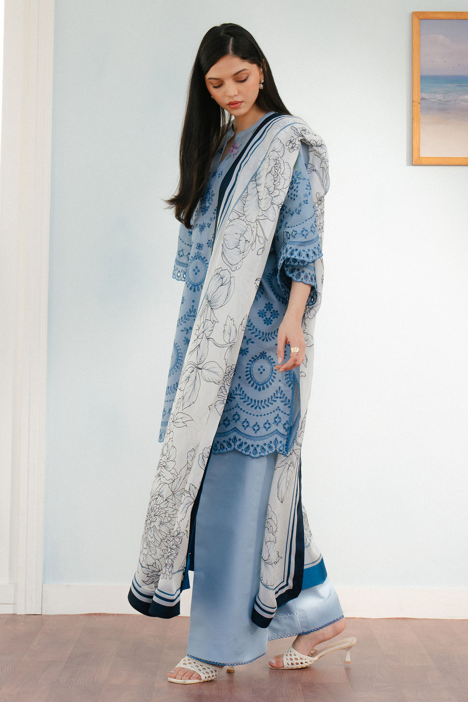 Coco by Zara shahjahan VALI-6B Lawn 25'