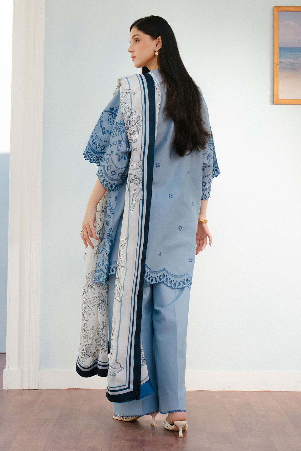Coco by Zara shahjahan VALI-6B Lawn 25'