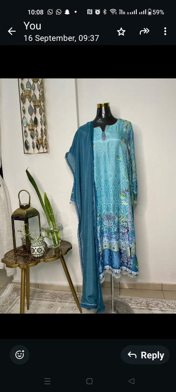 Korean Raw Silk ready to wear