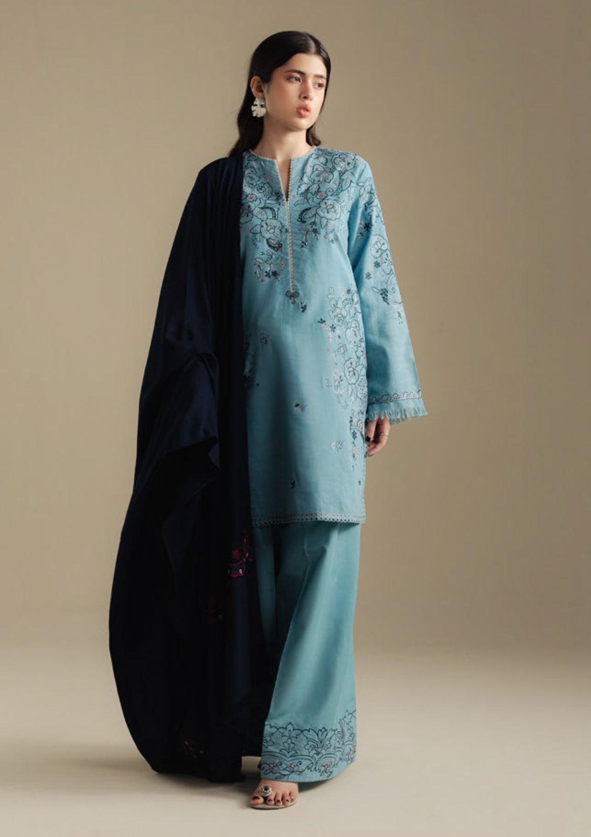 Coco by Zara Shahjahan LAUREL-9B Unstitched Winter Collection 25