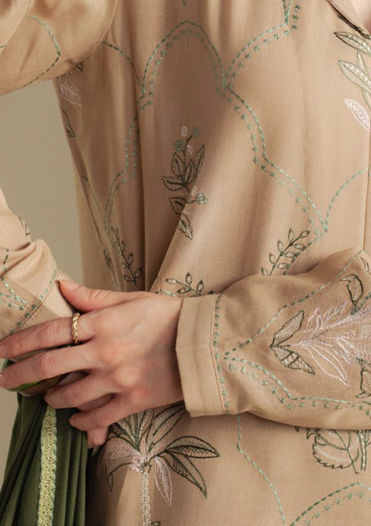 Coco by Zara Shahjahan AMBER-1A Unstitched Winter Collection 25