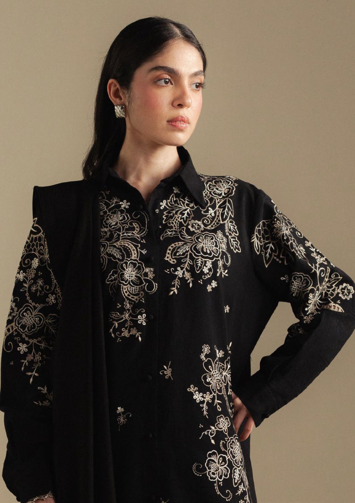 Coco by Zara Shahjahan LAUREL-9A Unstitched Winter Collection 25