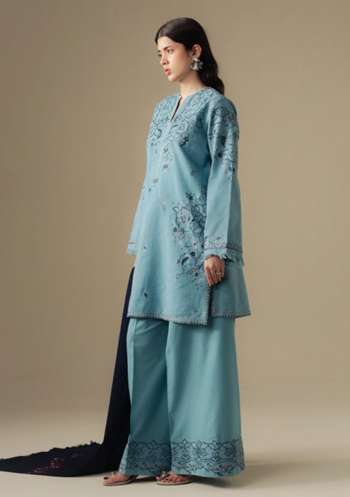 Coco by Zara Shahjahan LAUREL-9B Unstitched Winter Collection 25