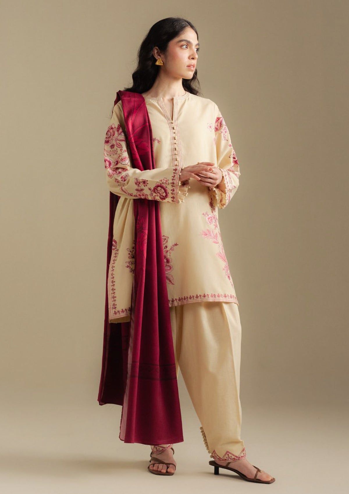 Coco by Zara Shahjahan SNOWDROP-10A Unstitched Winter Collection 25