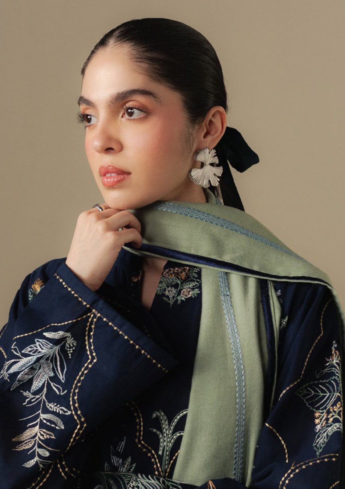 Coco by Zara Shahjahan AMBER-1B Unstitched Winter Collection 25