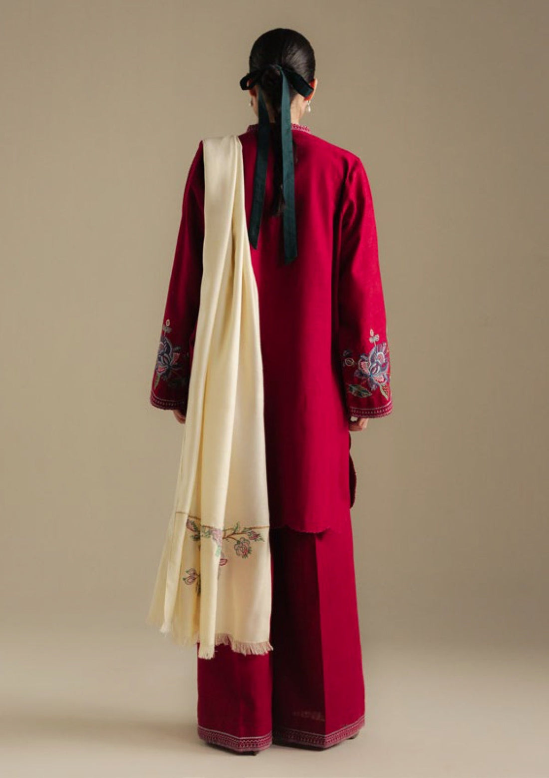 Coco by Zara Shahjahan BERRY-3B Unstitched Winter Collection 25