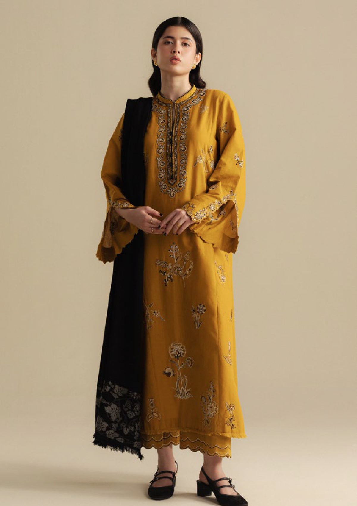 Coco by Zara Shahjahan DAWN-5A Unstitched Winter Collection 25