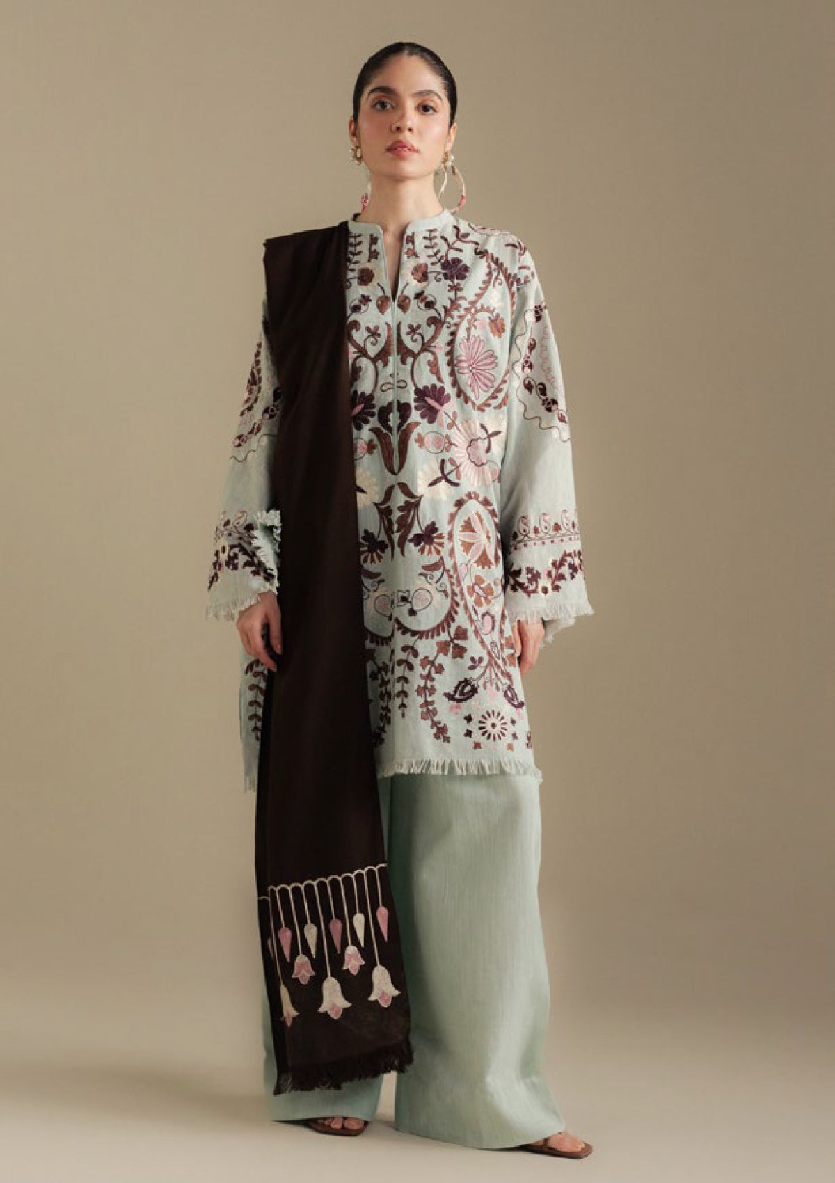 Coco by Zara Shahjahan BREEZE-7A Unstitched Winter Collection 25
