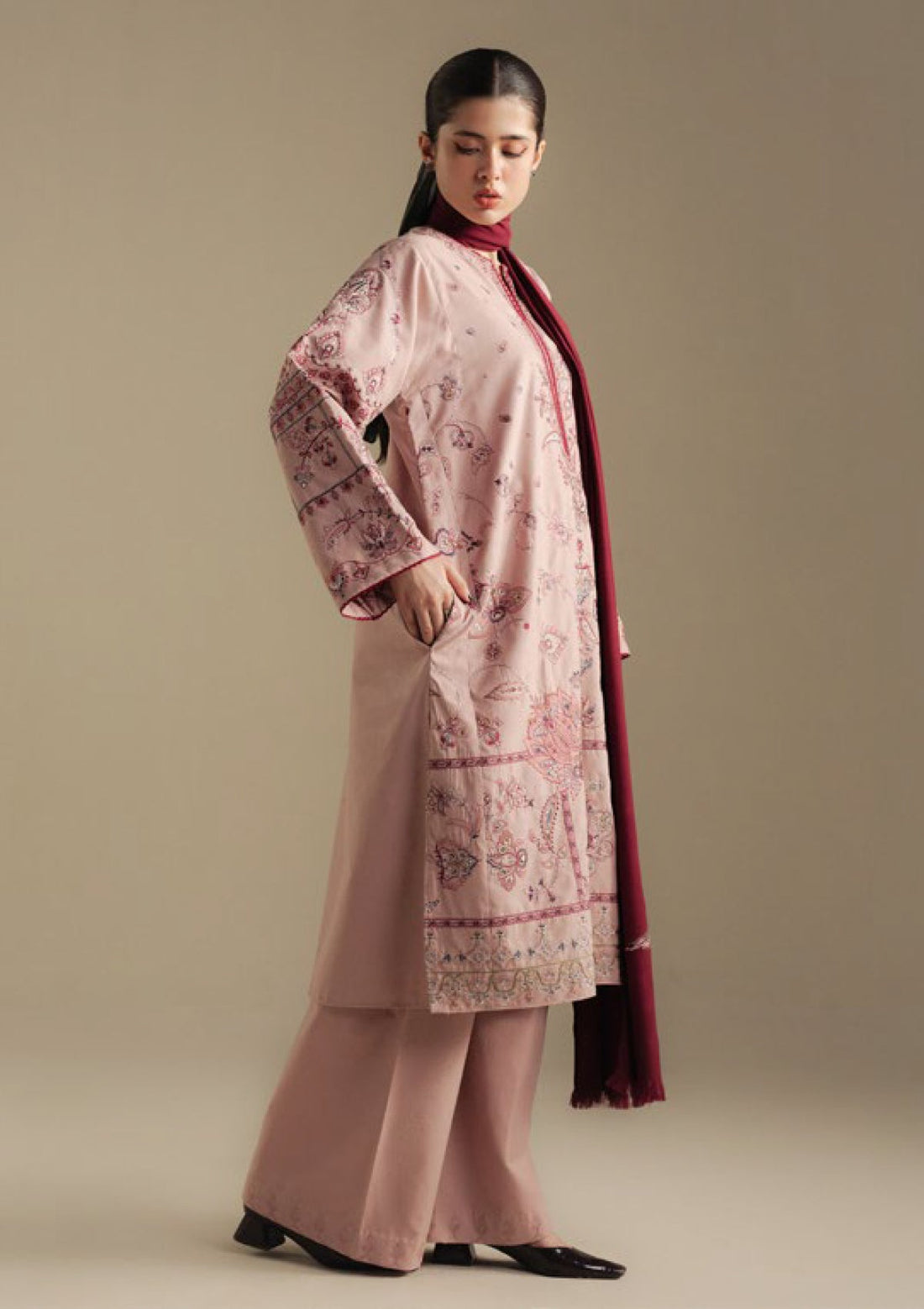 Coco by Zara Shahjahan BLOOM-6A Unstitched Winter Collection 25