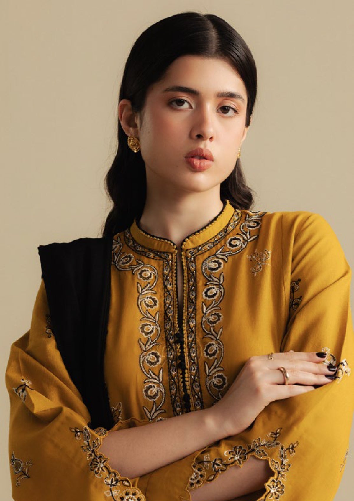 Coco by Zara Shahjahan DAWN-5A Unstitched Winter Collection 25