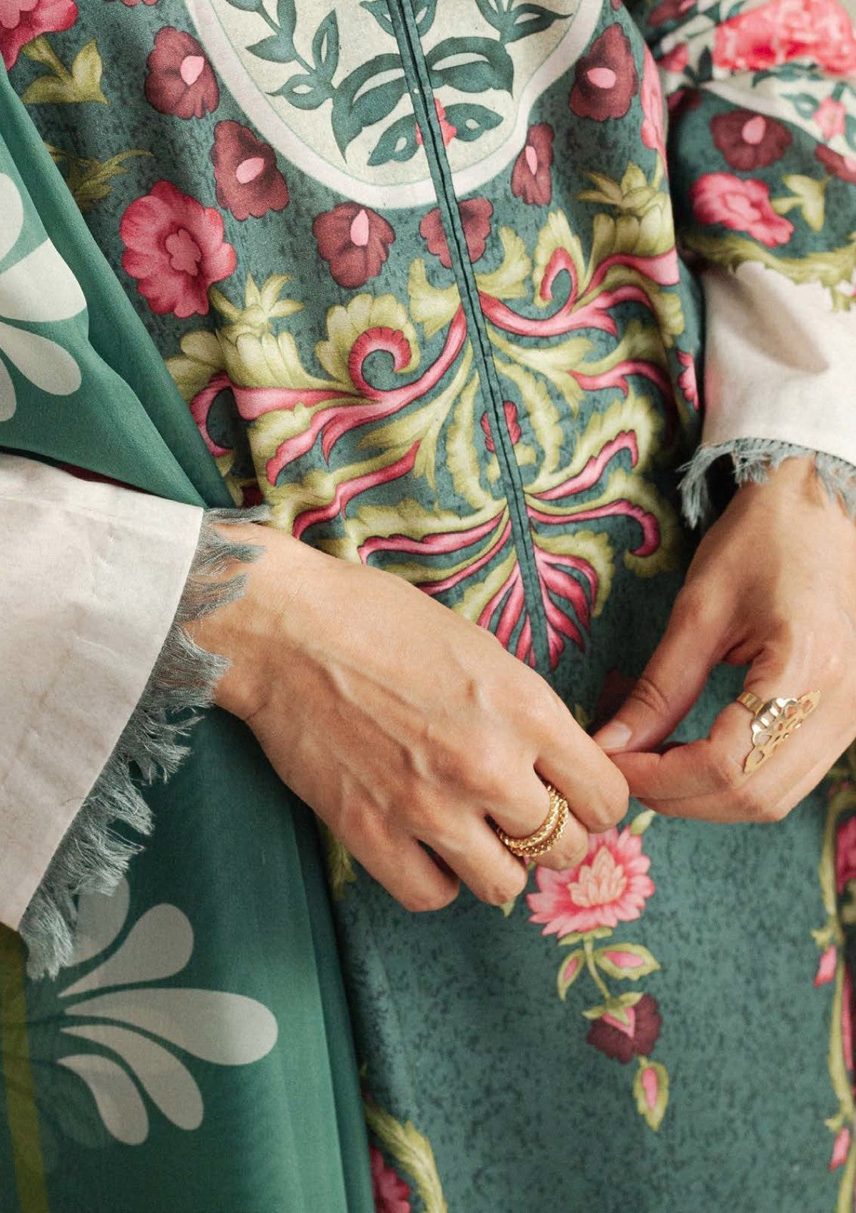 Coco by Zara shahjahan Sol D9A Drop-4 Unstitched 25'