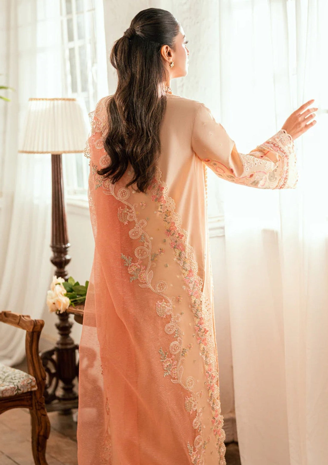 Qalamkar SB#07 Zoya Lawn Luxury Eid Edit 25