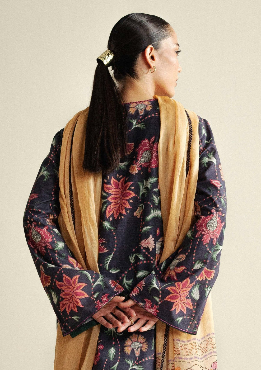 Coco by Zara shahjahan Meadow D1B Drop-4 Unstitched 25'