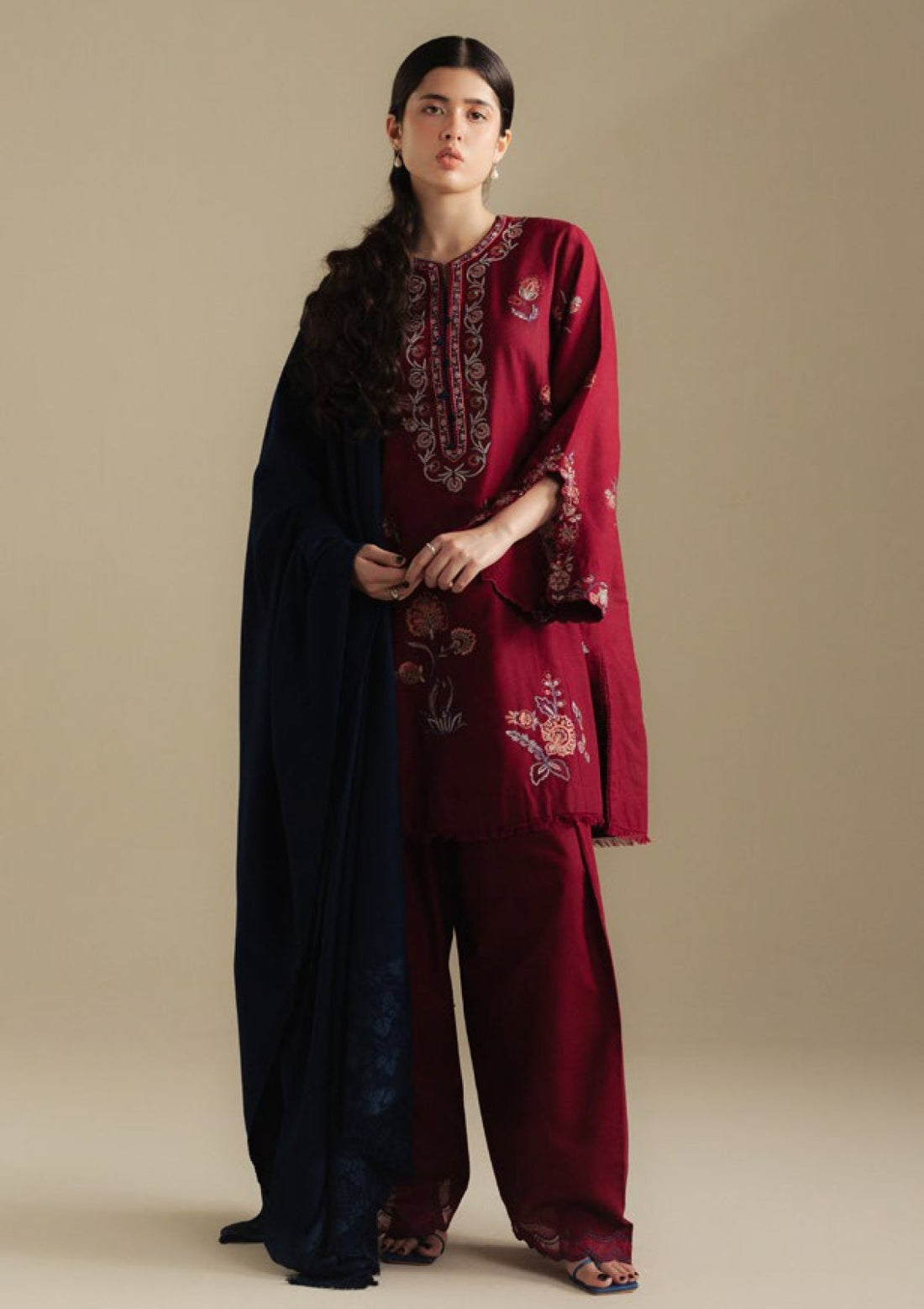 Coco by Zara Shahjahan DAWN-5B Unstitched Winter Collection 25