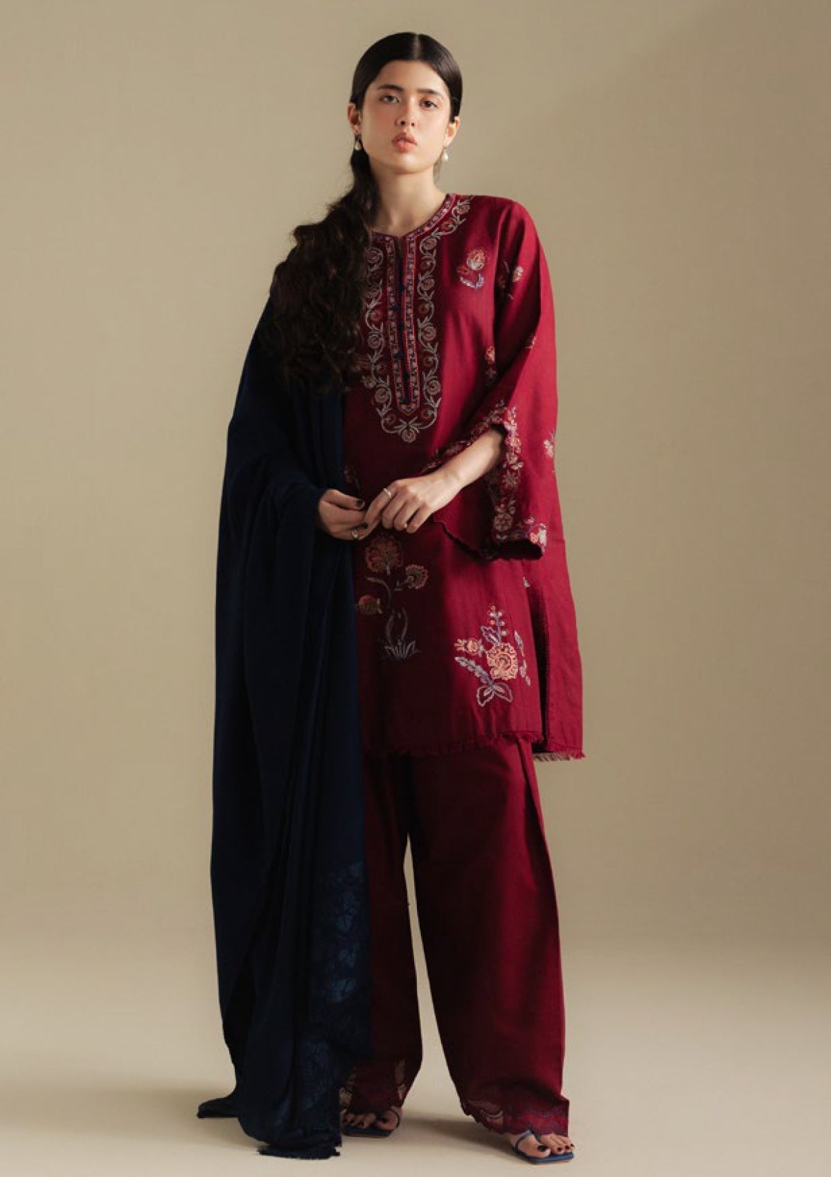 Coco by Zara Shahjahan DAWN-5B Unstitched Winter Collection 25