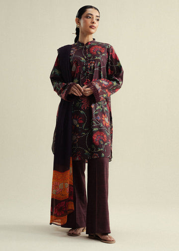 Coco by Zara shahjahan Meadow D1A Drop-4 Unstitched 25'