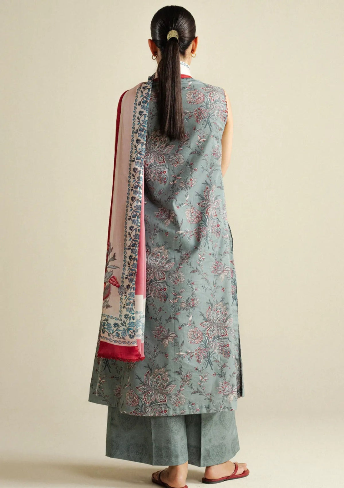 Coco by Zara shahjahan Daisy D8A Drop-4 Unstitched 25'