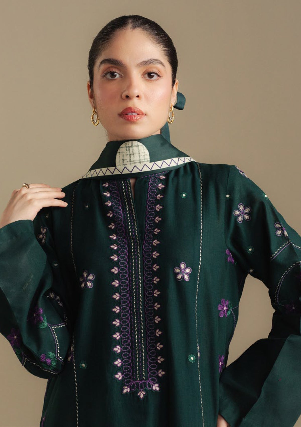 Coco by Zara Shahjahan FAWN-8A Unstitched Winter Collection 25