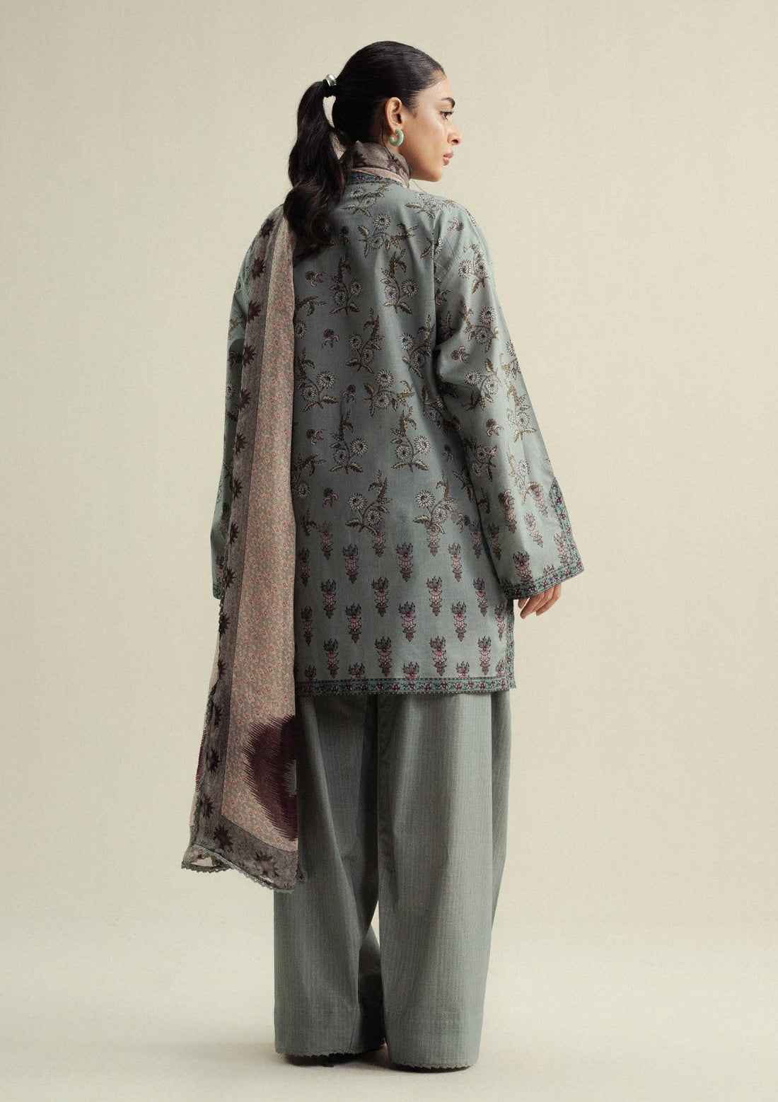 Coco by Zara shahjahan Fable D5B Drop-4 Unstitched 25'