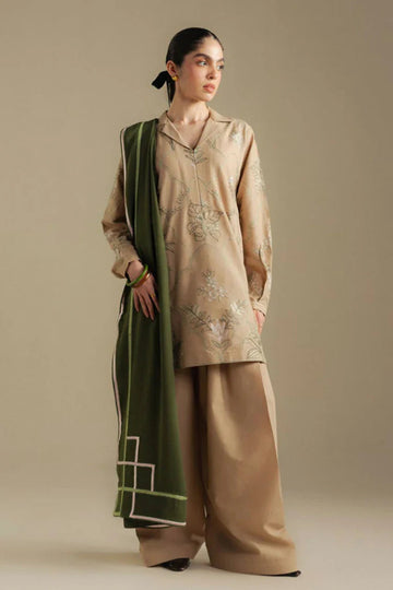 Coco by Zara Shahjahan AMBER-1A Unstitched Winter Collection 25