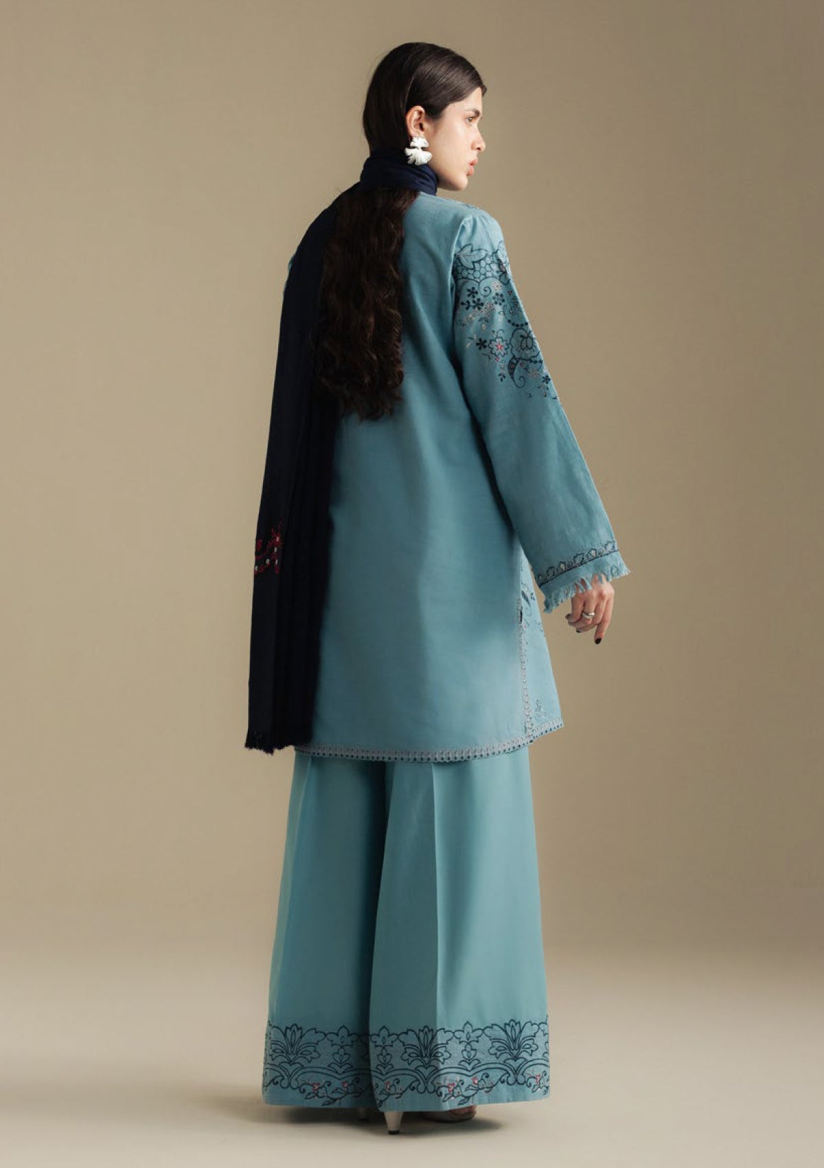 Coco by Zara Shahjahan LAUREL-9B Unstitched Winter Collection 25