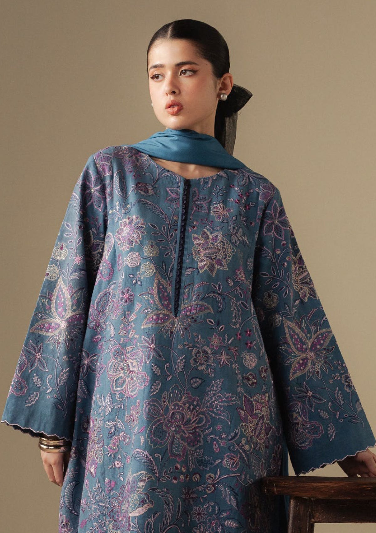 Coco by Zara Shahjahan MIST-2B Unstitched Winter Collection 25