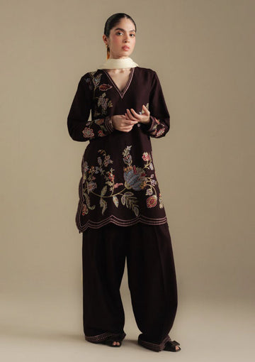 Coco by Zara Shahjahan BERRY-3A Unstitched Winter Collection 25