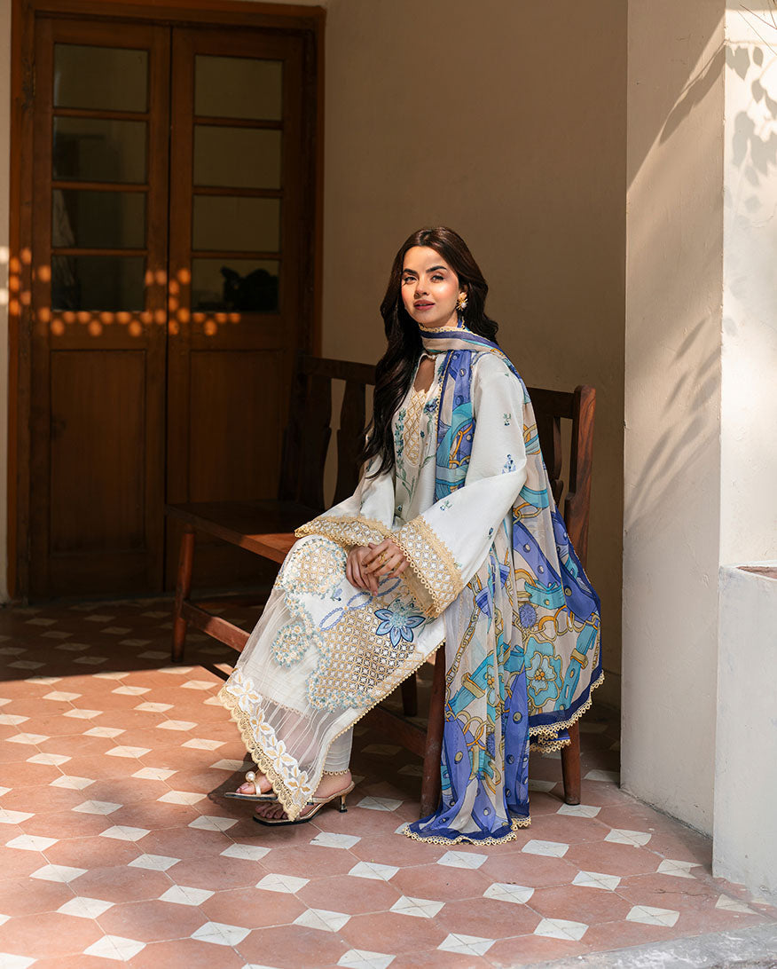 Roheenaz Zoya Aashiyana Ready to wear Lawn 25'